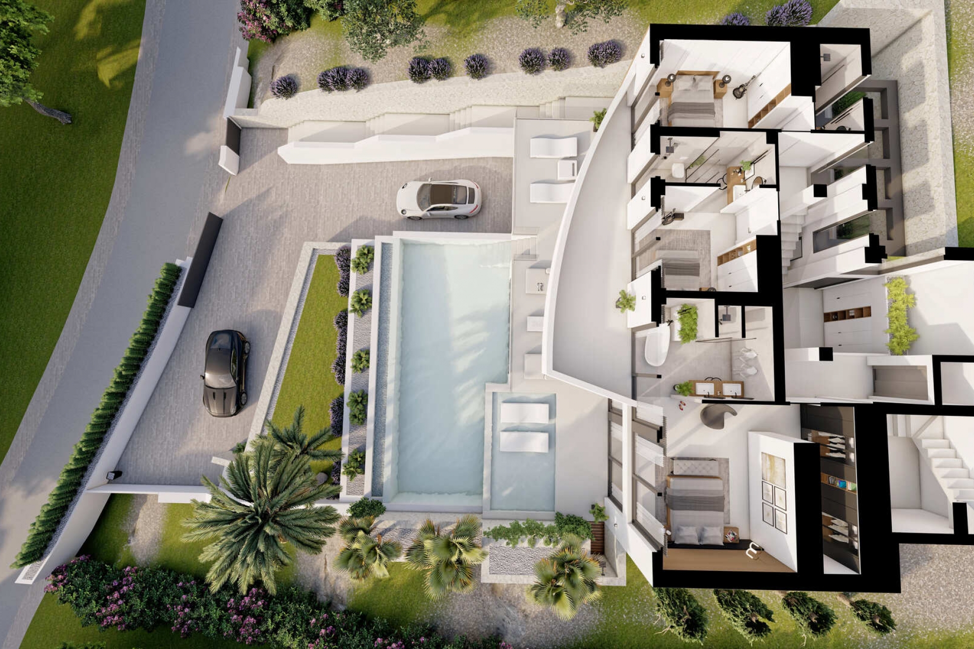 Nueva construcción  - Villa -
Altea