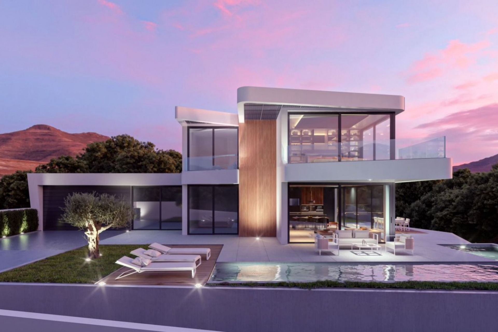 Nueva construcción  - Villa -
Altea