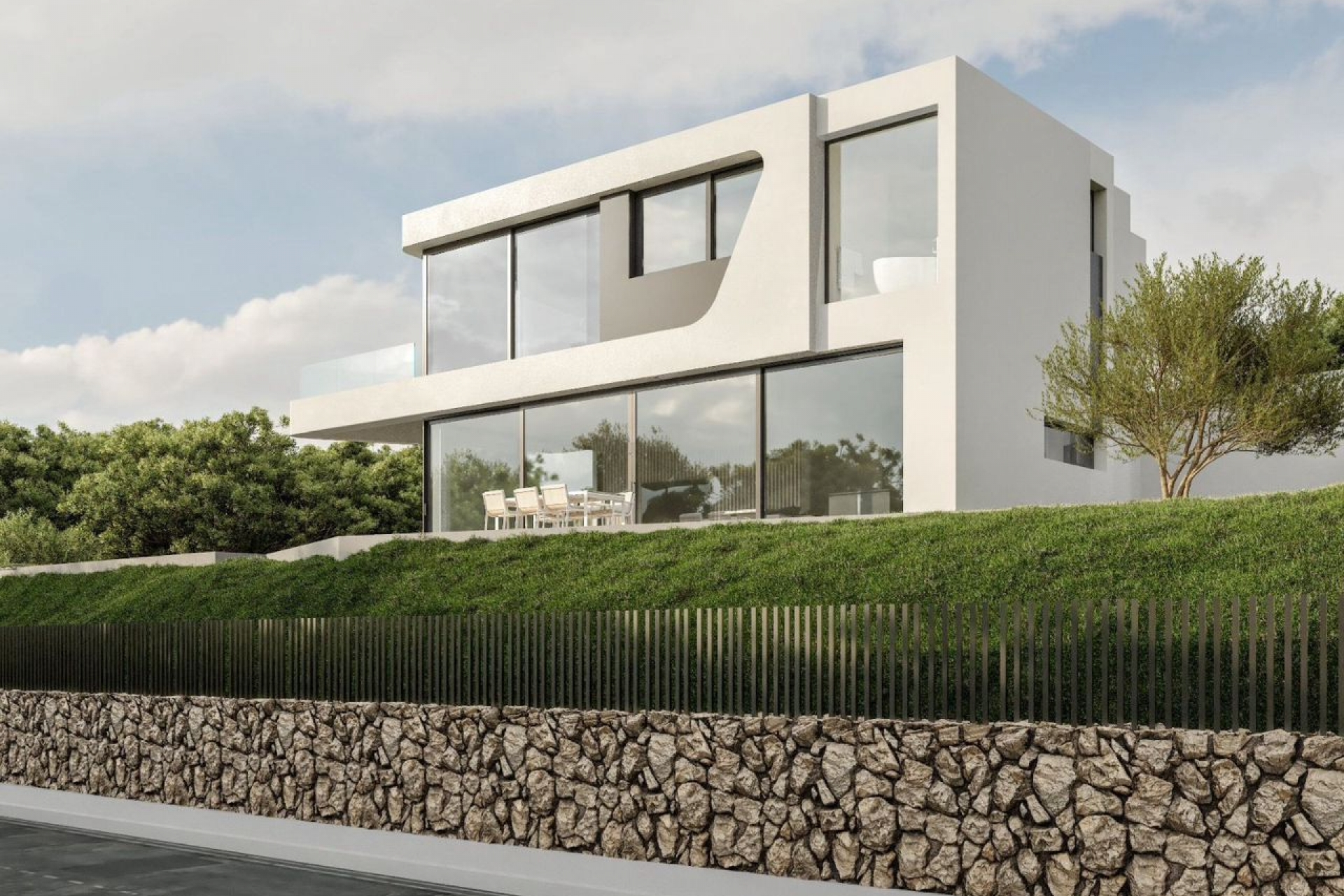 Nueva construcción  - Villa -
Altea