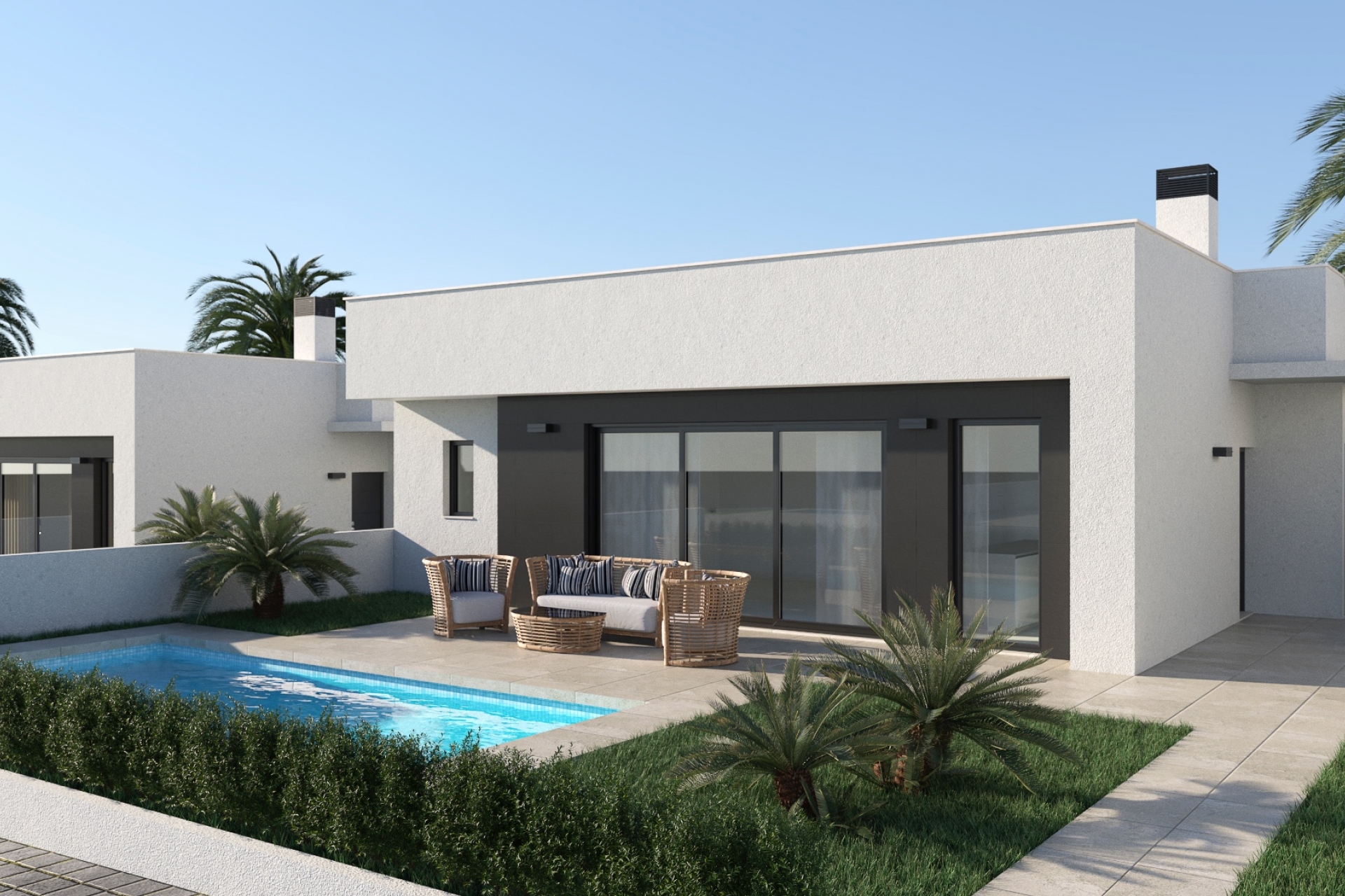 Nueva construcción  - Villa -
Condado de Alhama - Alhama Golf