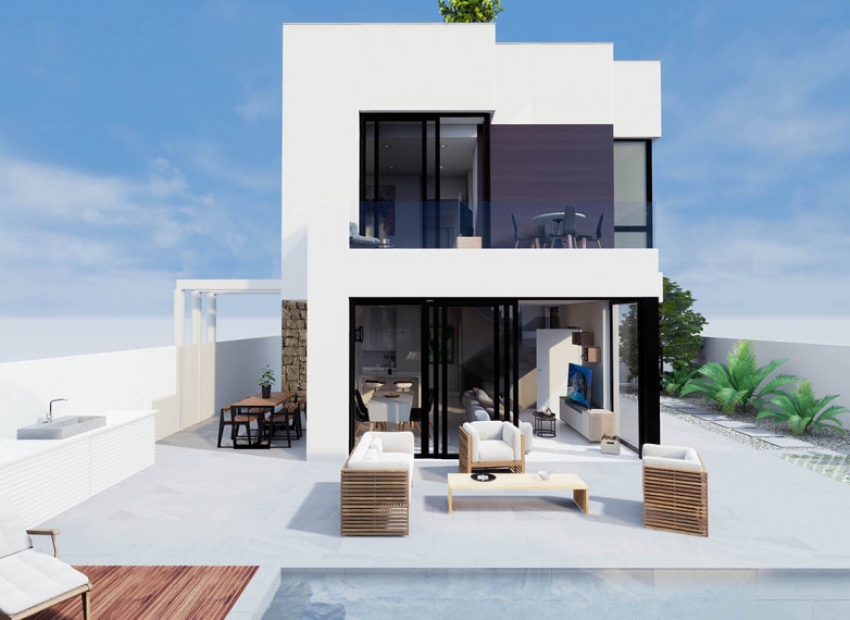 Nueva construcción  - Villa -
Torrevieja - Aguas Nuevas