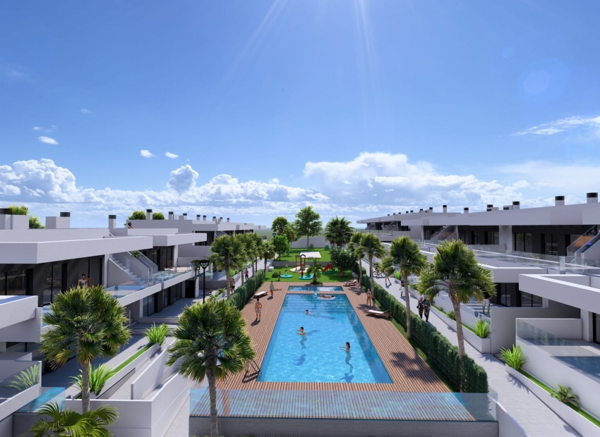 Nytt - Bottenvåningsbungalow -
La Finca Golf