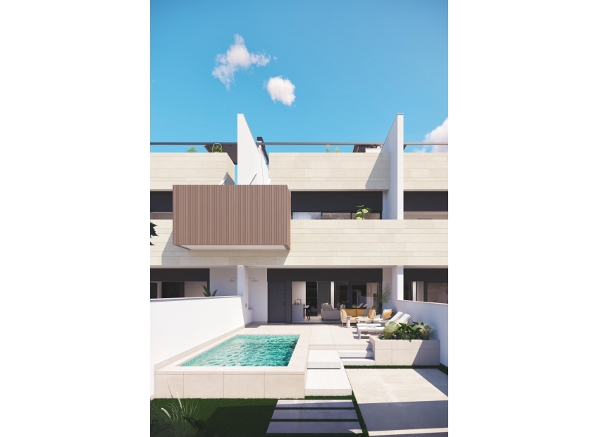 Nytt - Bottenvåningsbungalow -
Pilar de la Horadada