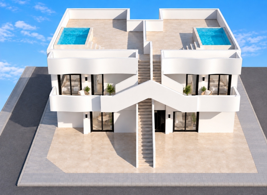 Nytt - Bungalow på övervåningen -
San Pedro del Pinatar