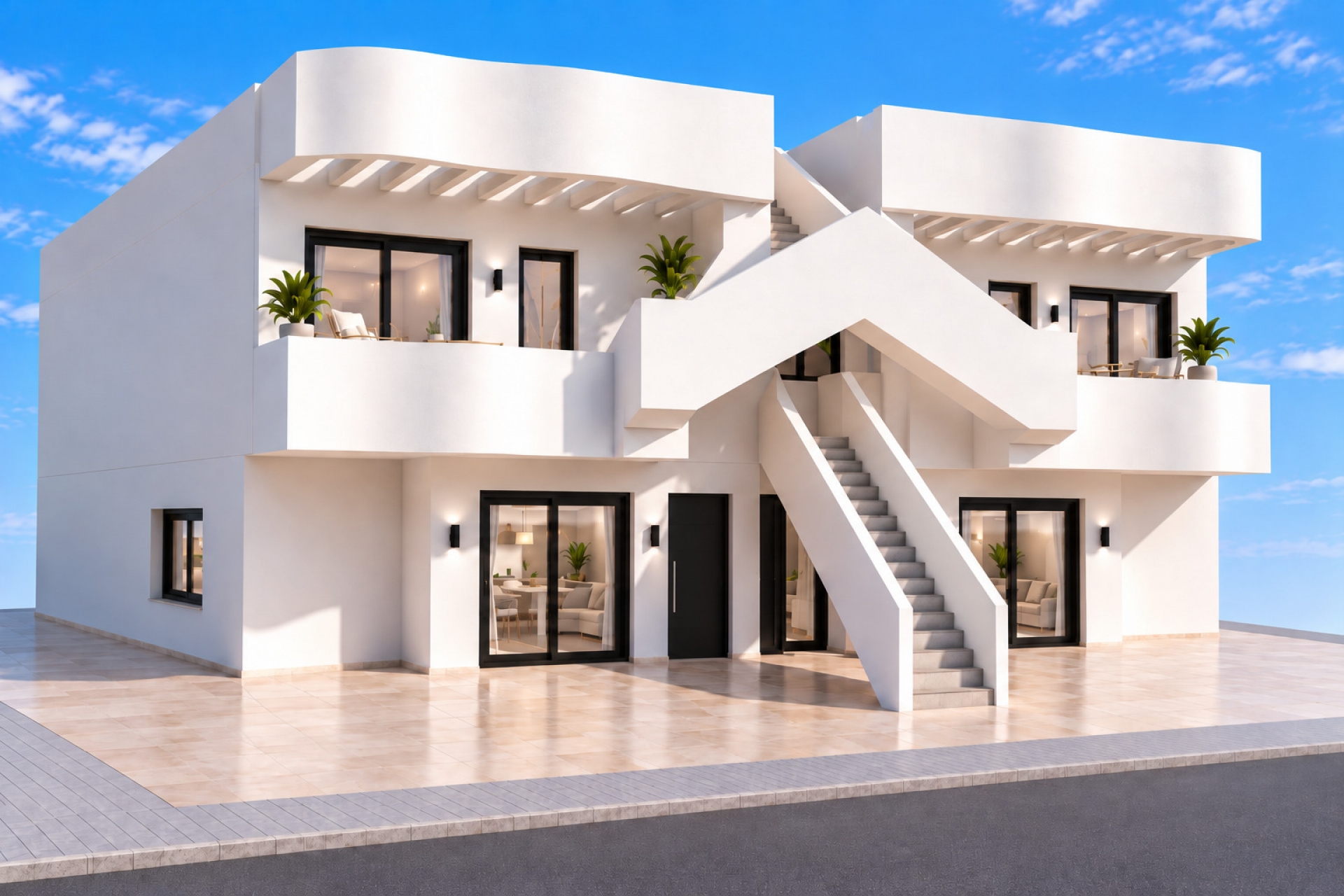 Nytt - Bungalow på övervåningen -
San Pedro del Pinatar
