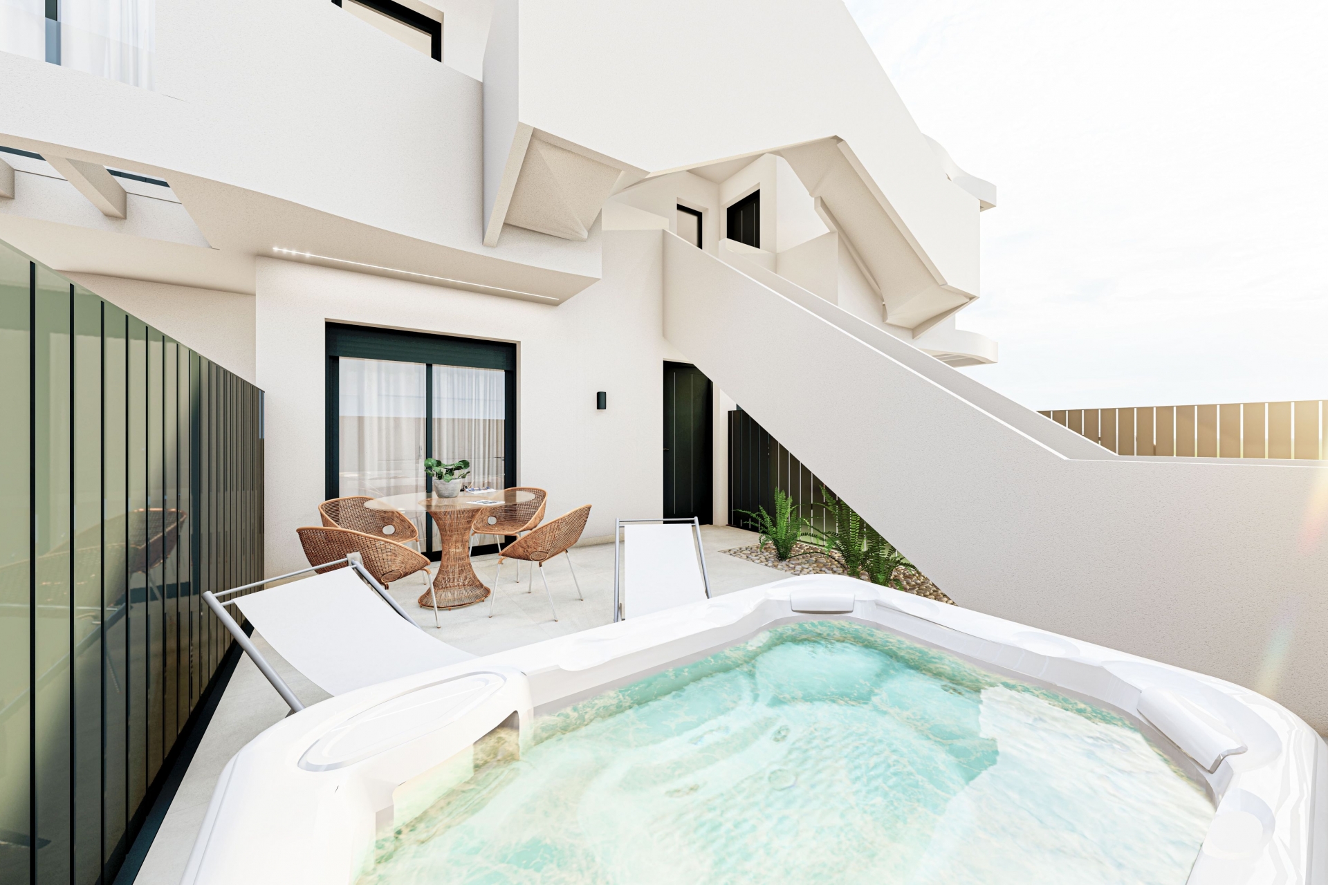 Nytt - Bungalow på övervåningen -
San Pedro del Pinatar