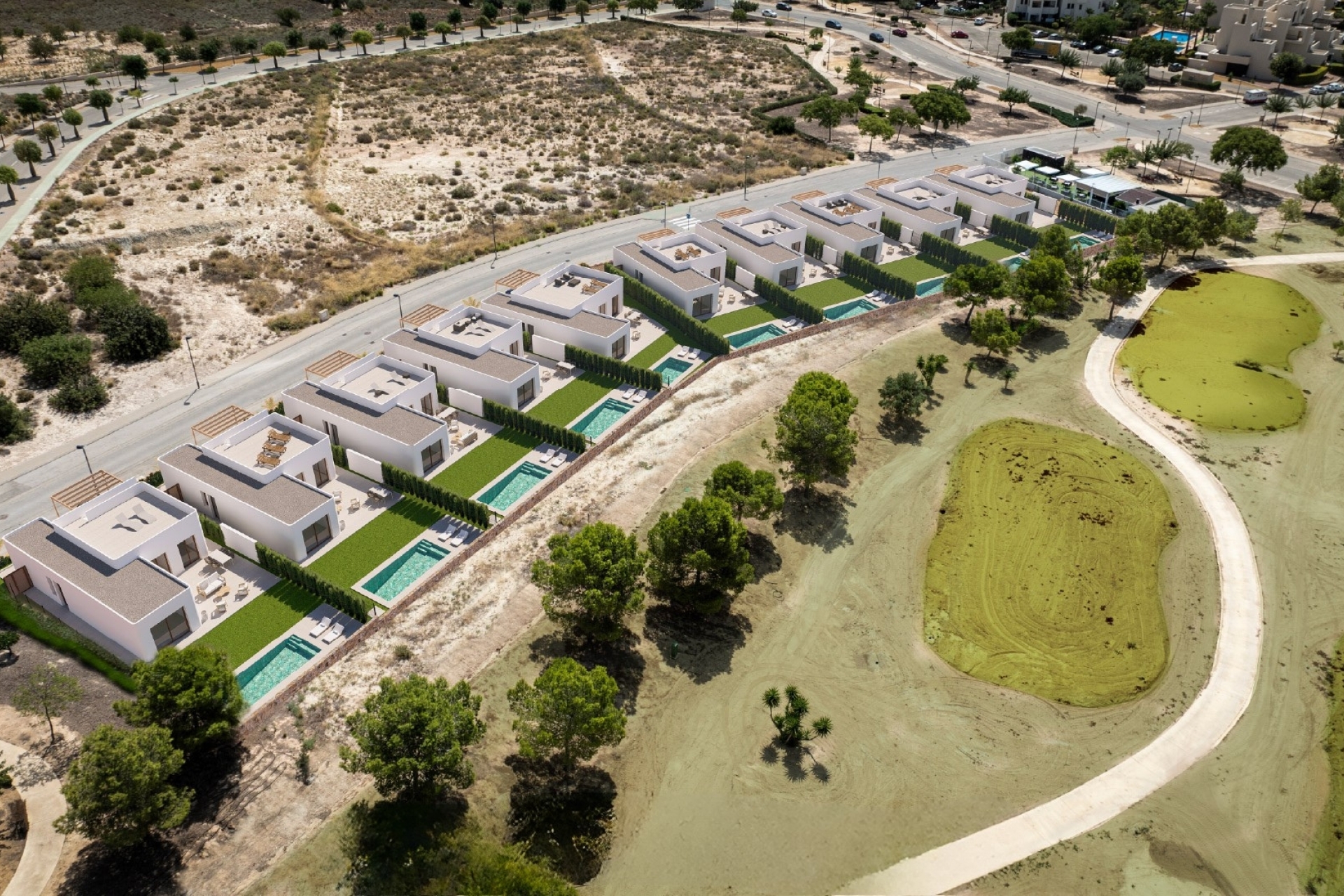 Nytt - Friliggande villa -
Corvera Golf