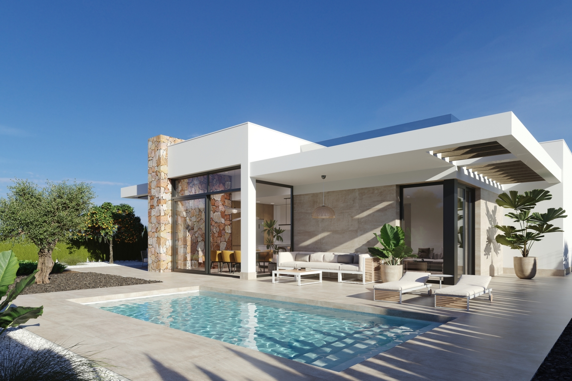 Nytt - Friliggande villa -
Hacienda del Alamo Golf