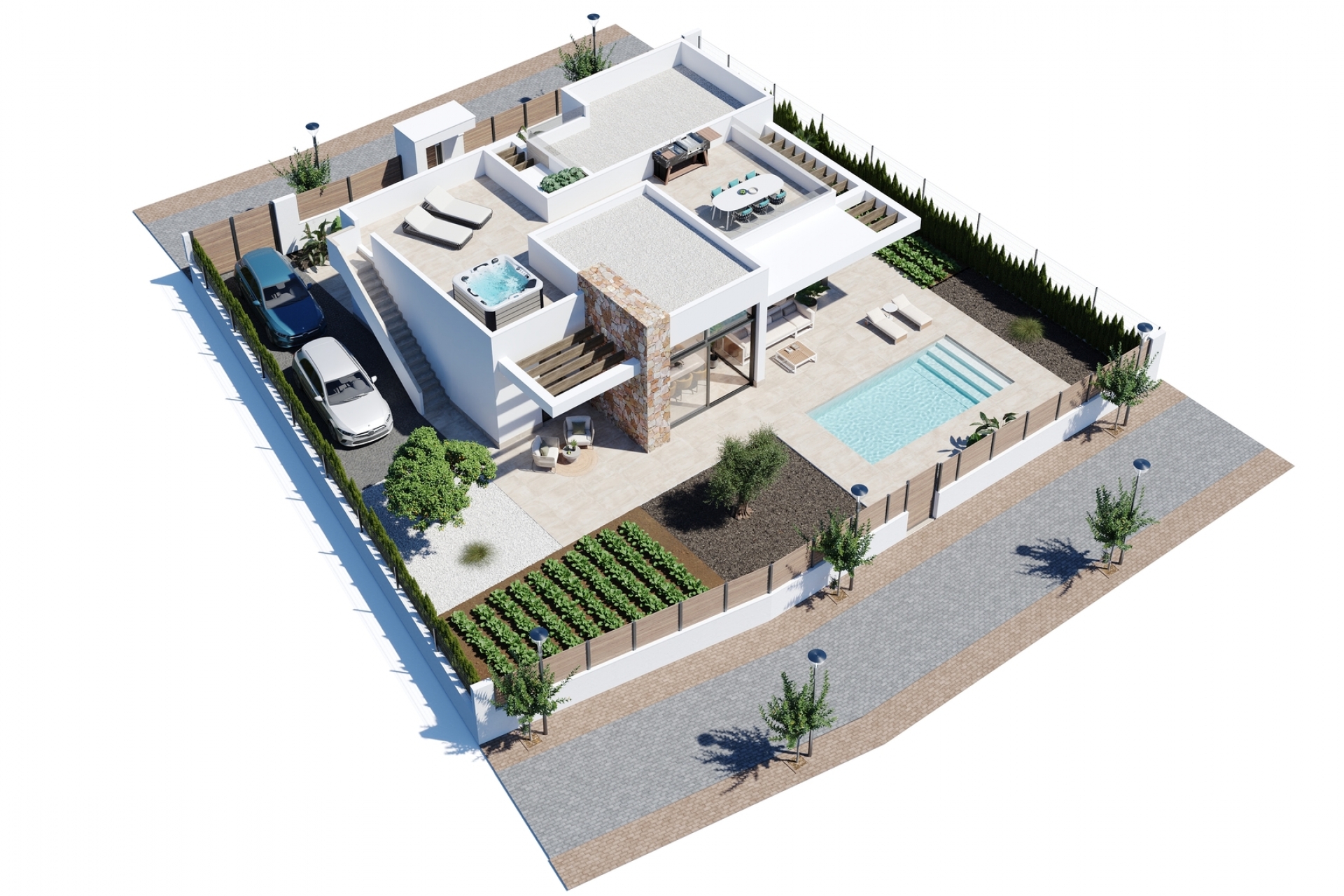 Nytt - Friliggande villa -
Hacienda del Alamo Golf