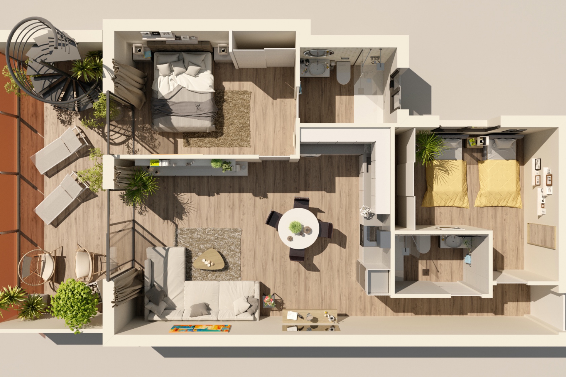 Nytt - lägenhet  -
Torrevieja - Playa del Cura