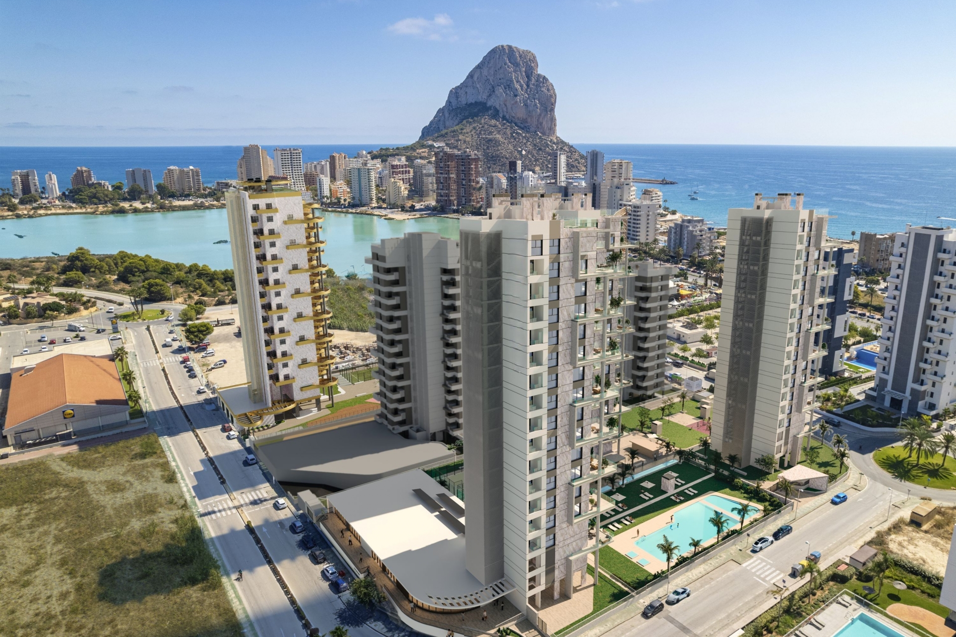 Nytt - Taklägenhet -
Calpe