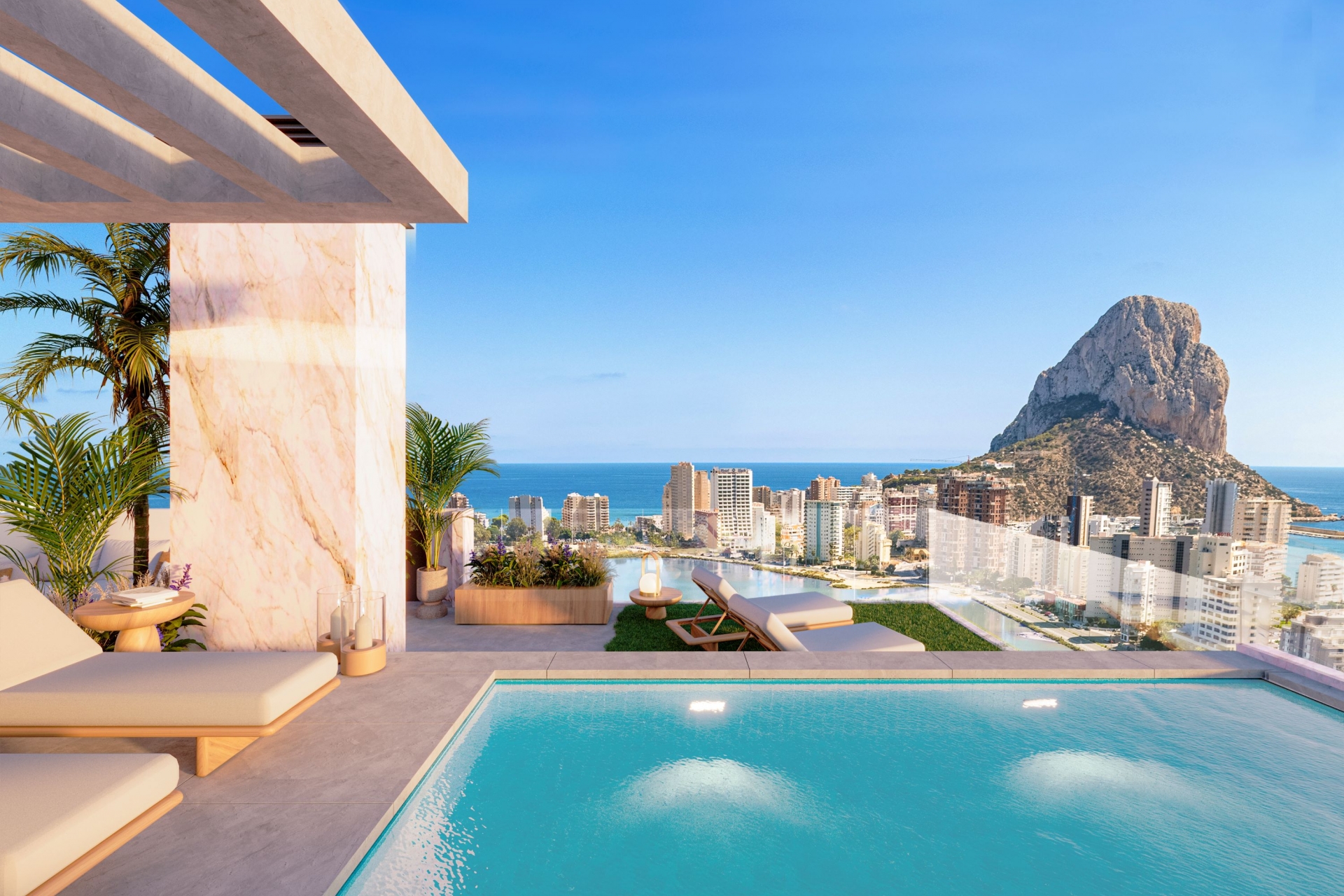 Nytt - Taklägenhet -
Calpe