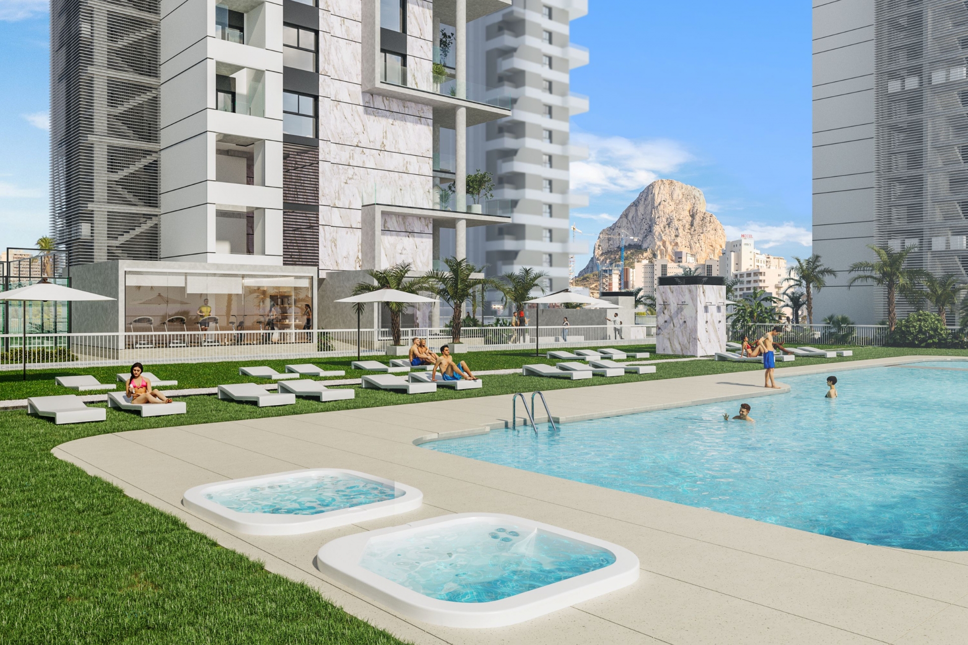 Nytt - Taklägenhet -
Calpe