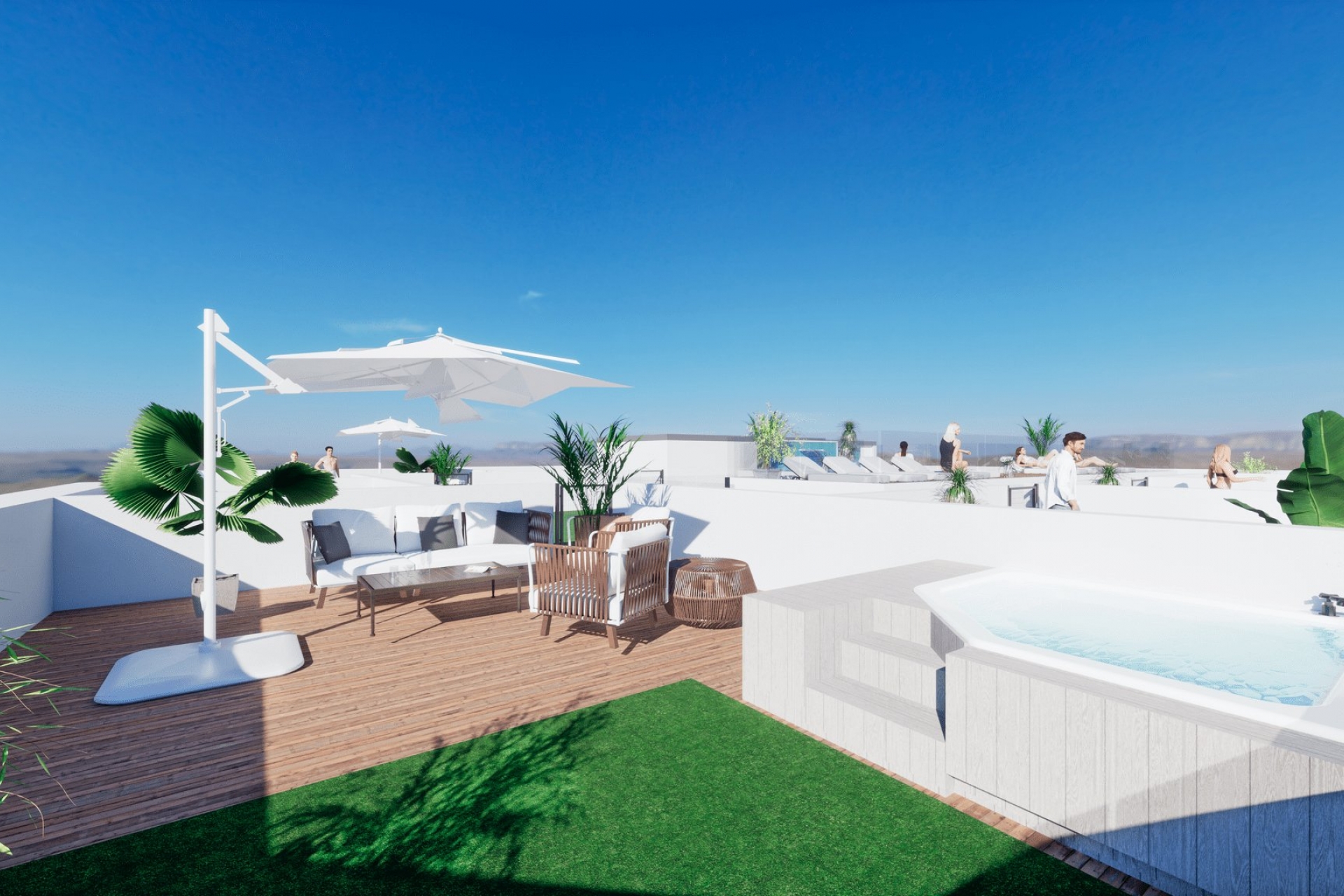 Nytt - Taklägenhet -
Torrevieja