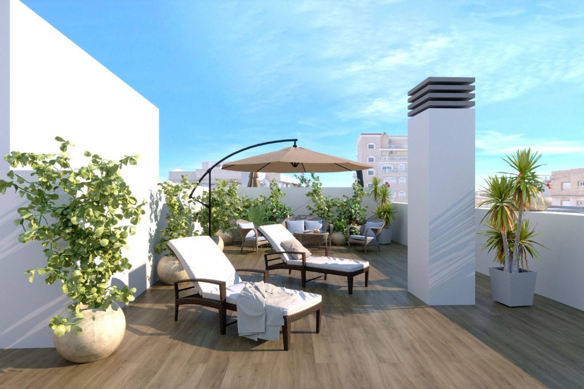 Nytt - Taklägenhet -
Torrevieja