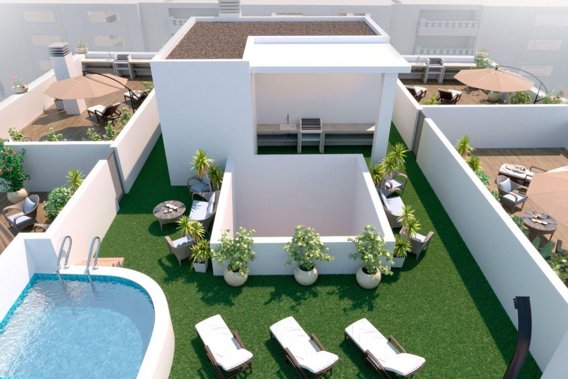 Nytt - Taklägenhet -
Torrevieja