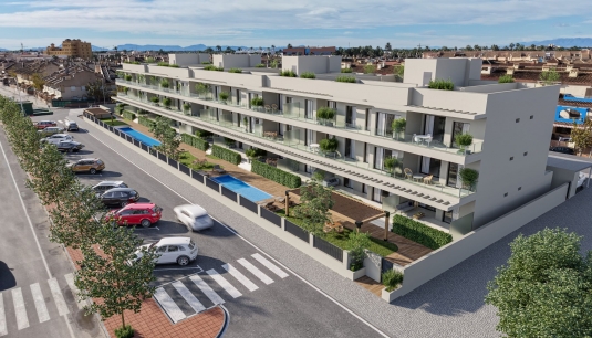 Planta baja - Nueva construcción  - Los Alcázares -
                Los Alcázares