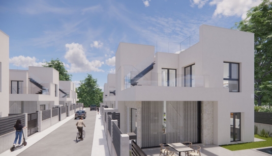 Reihenhaus - Neue Gebäude - La Herrada -
                La Herrada