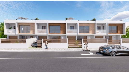 Rivitalo - Uudet asunnot - Los Alcazares - HT-0525 Residencial Eucalipto