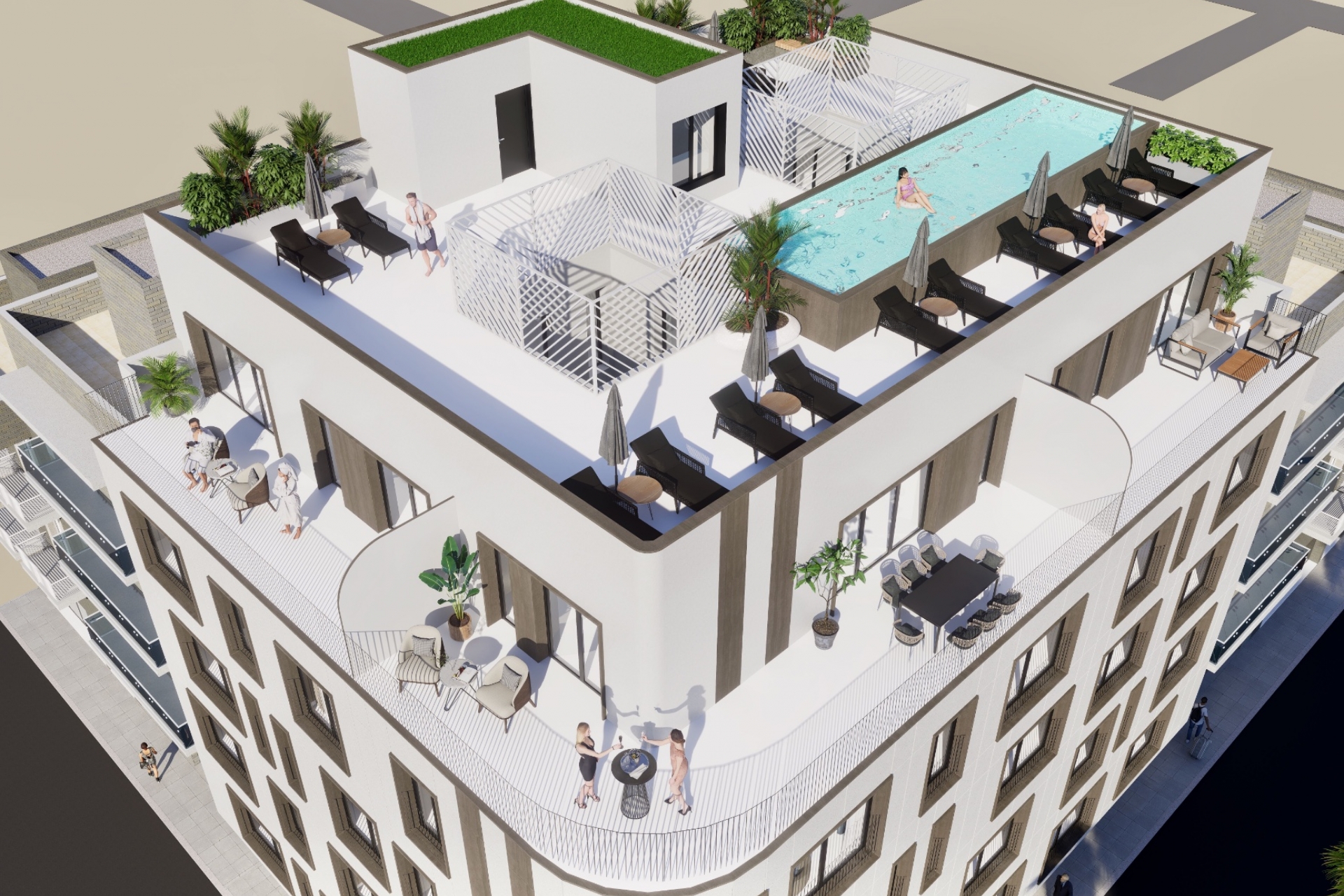 Uudet asunnot - Apartment -
Torrevieja - Playa del Acequion