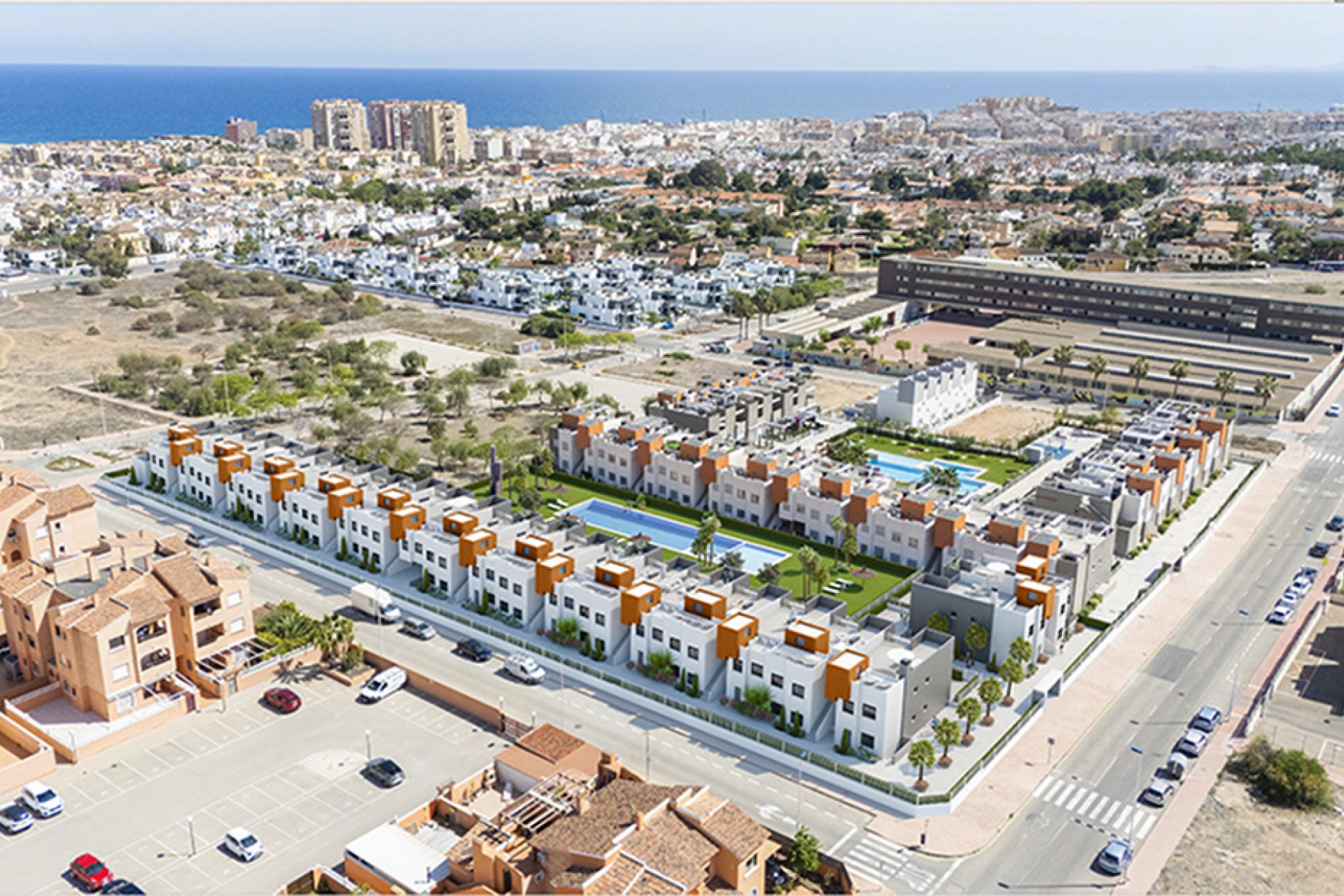 Uudet asunnot - Kattohuoneisto -
Torrevieja