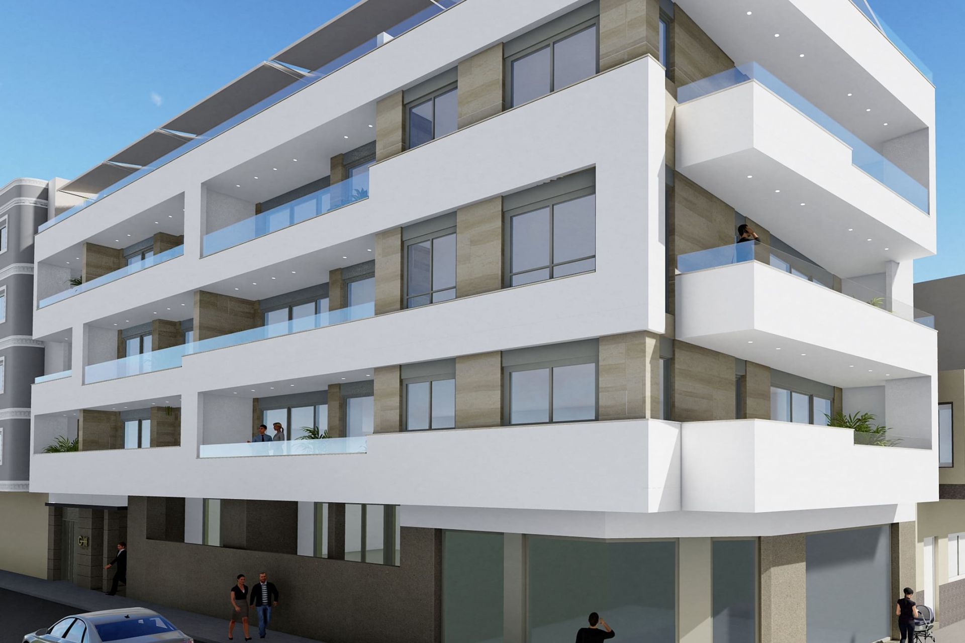 Uudet asunnot - Kattohuoneisto -
Torrevieja