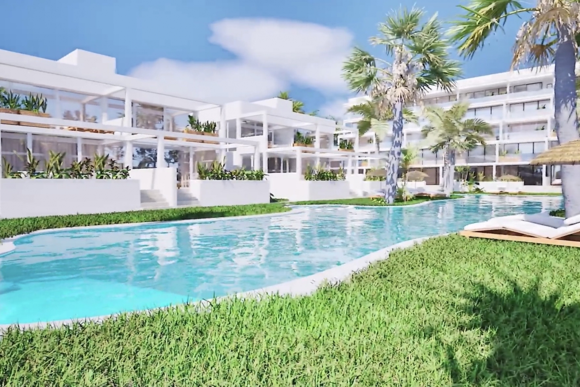 Uudet asunnot - low-bungalow -
Mar de Cristal