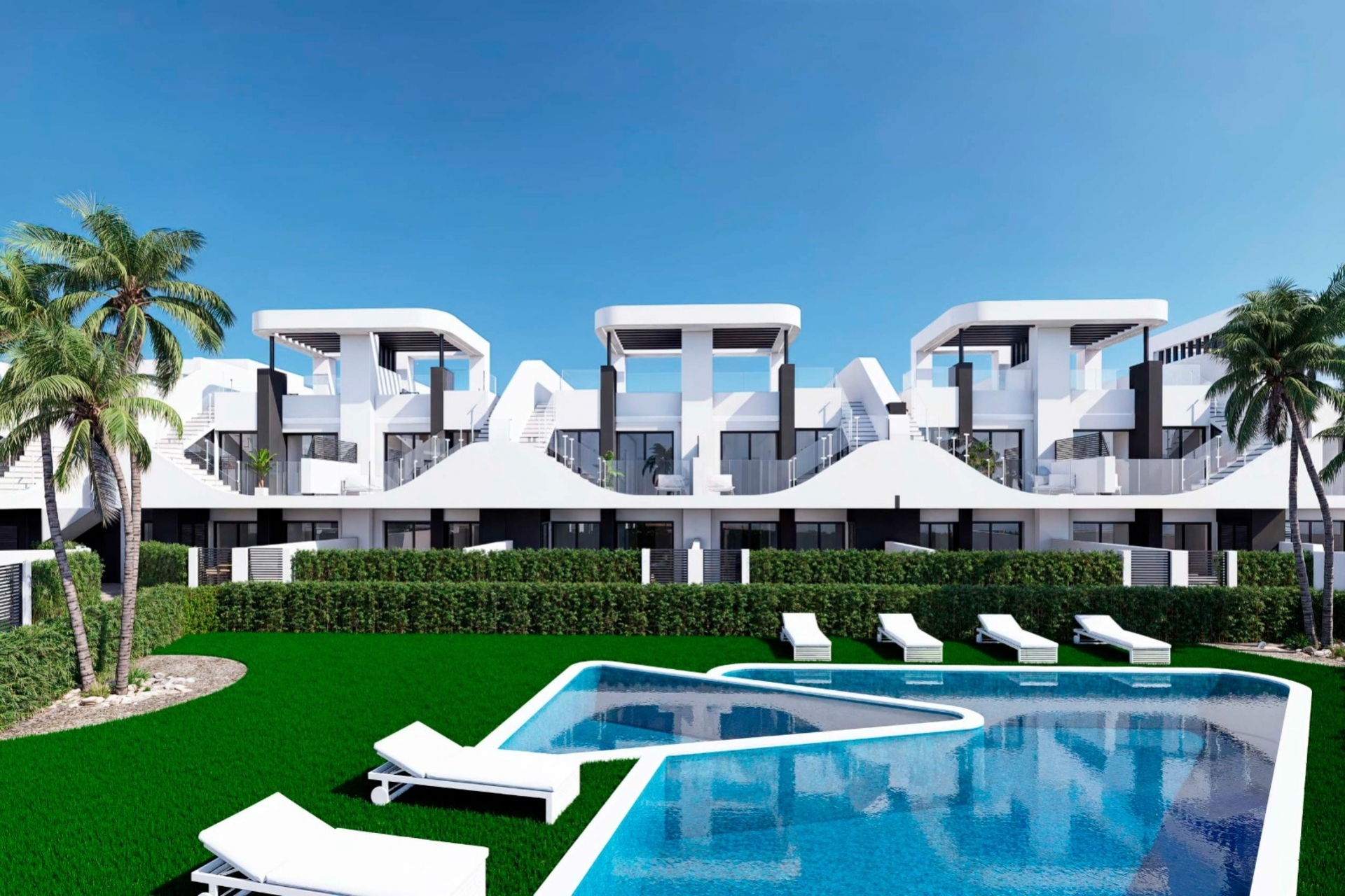 Uudet asunnot - low-bungalow -
San Fulgencio