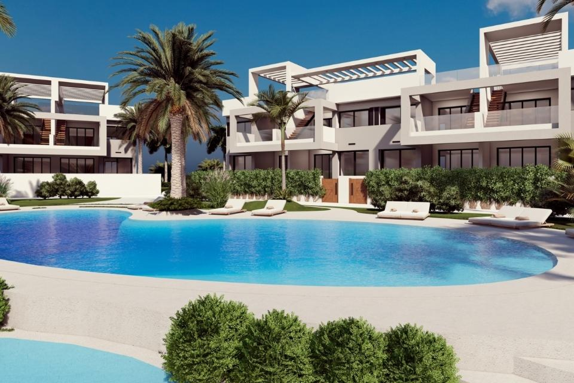 Uudet asunnot - low-bungalow -
Torrevieja