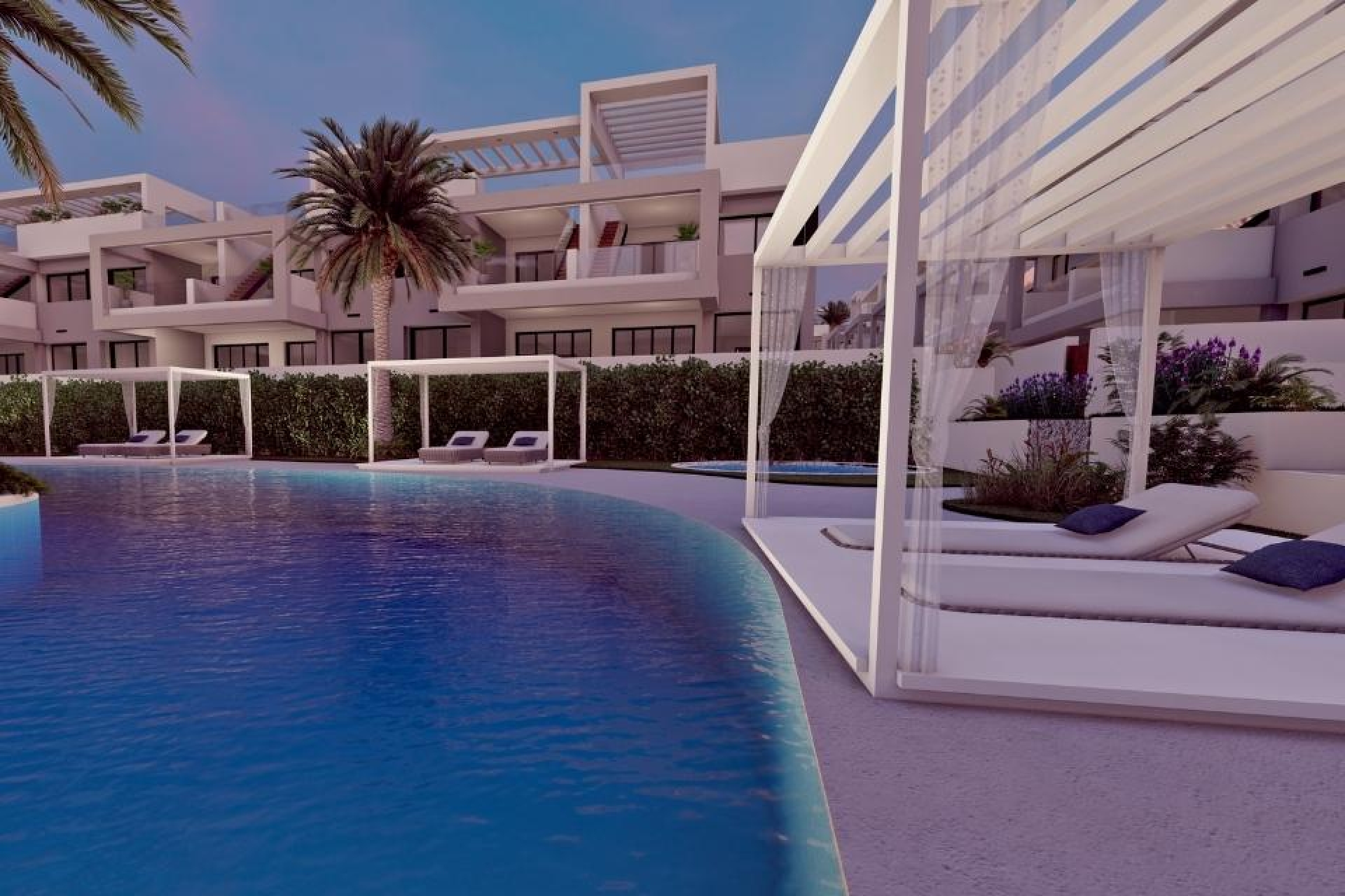 Uudet asunnot - low-bungalow -
Torrevieja