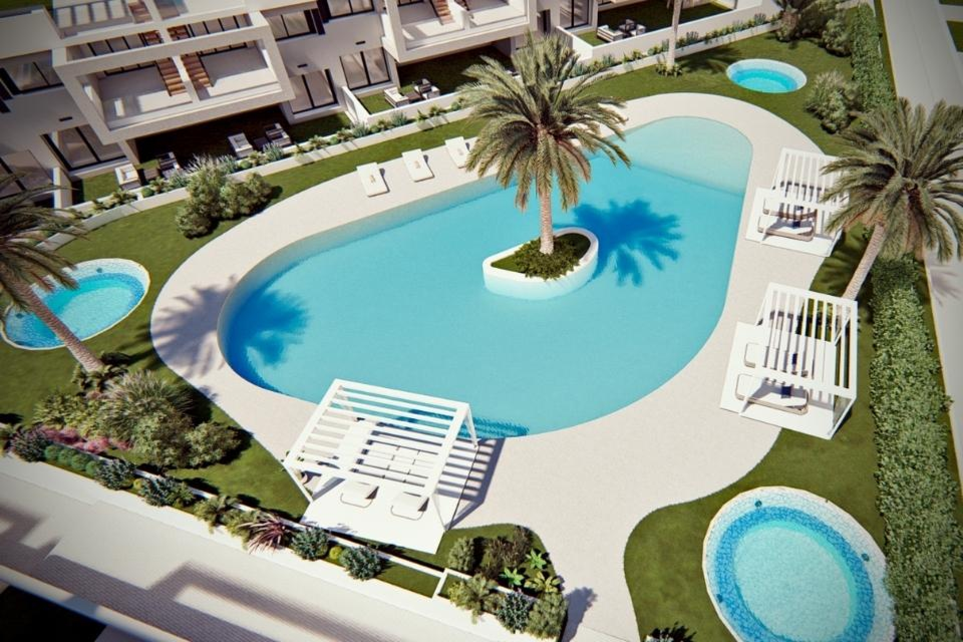 Uudet asunnot - low-bungalow -
Torrevieja