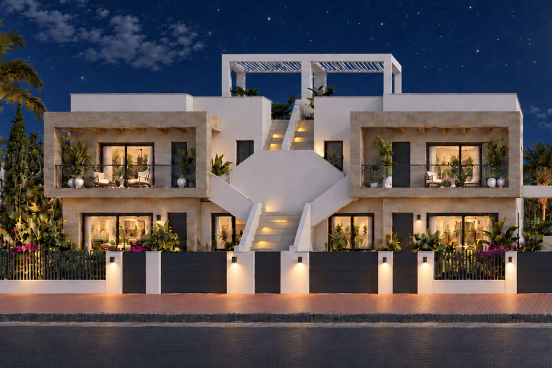 Uudet asunnot - Yläkerran bungalow -
San Pedro del Pinatar
