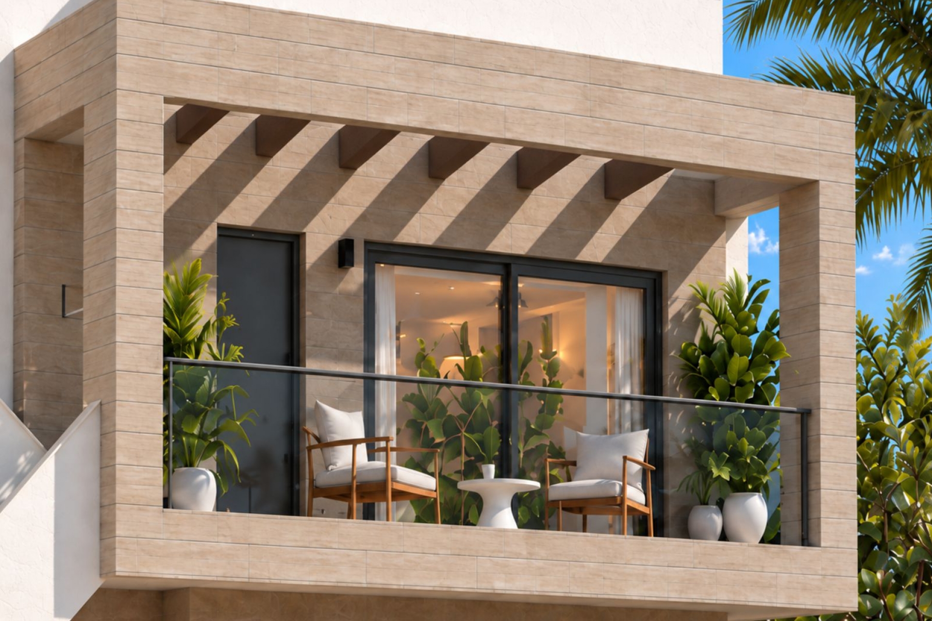 Uudet asunnot - Yläkerran bungalow -
San Pedro del Pinatar