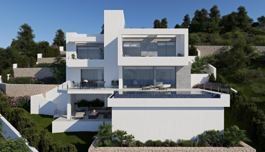 Вилла - Новое  строительство - Cumbre del Sol -
                Cumbre del Sol