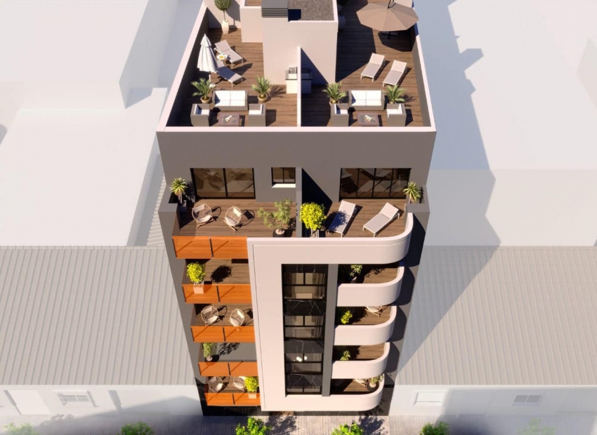 Wiederverkauf - Penthouse -
Torrevieja - Playa del Cura